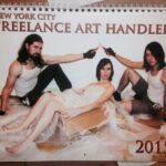 Review: 2015 New York City Freelance Art Handlers Calendar