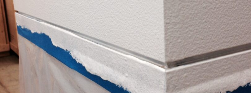 Tip for Painting Baseboards on Pedestals or Cases