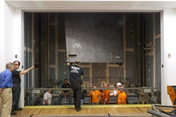 Rigging and Installing Richard Serra’s Delineator at MOMA