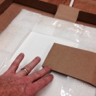 Adaptable shipping box for 2D painting