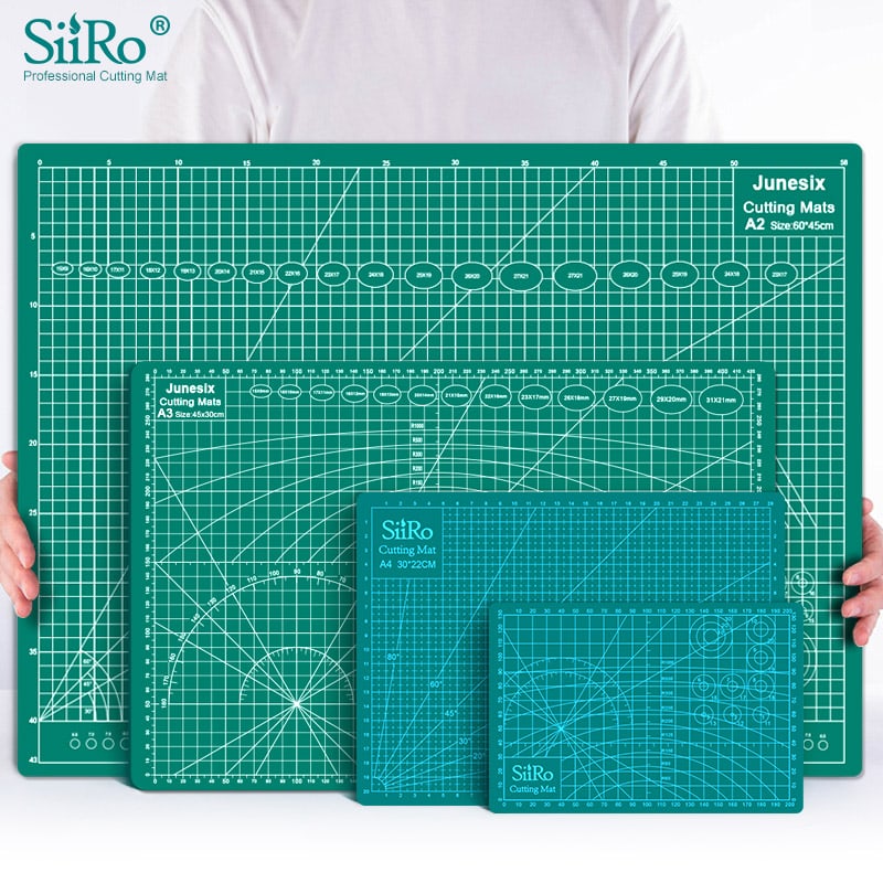 A2 A3 A4 Self Healing Cutting Mat With Grid Lines Craft Knife Cutting Board